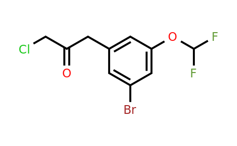 1803841-73-7 | 1-(3-Bromo-5-(difluoromethoxy)phenyl)-3-chloropropan-2-one