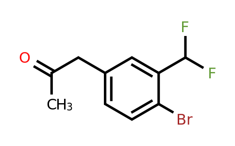 1803841-92-0 | 1-(4-Bromo-3-(difluoromethyl)phenyl)propan-2-one