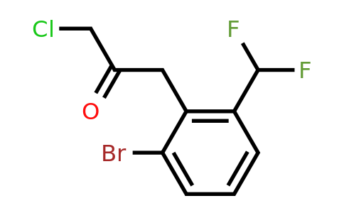 1803842-00-3 | 1-(2-Bromo-6-(difluoromethyl)phenyl)-3-chloropropan-2-one