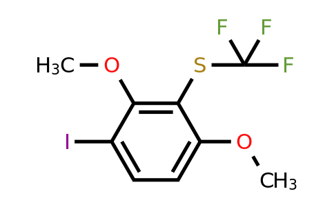 1803842-47-8 | 1,3-Dimethoxy-4-iodo-2-(trifluoromethylthio)benzene