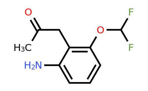 1803842-58-1 | 1-(2-Amino-6-(difluoromethoxy)phenyl)propan-2-one