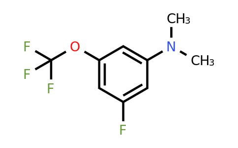 1803842-66-1 | 1-Dimethylamino-3-fluoro-5-(trifluoromethoxy)benzene