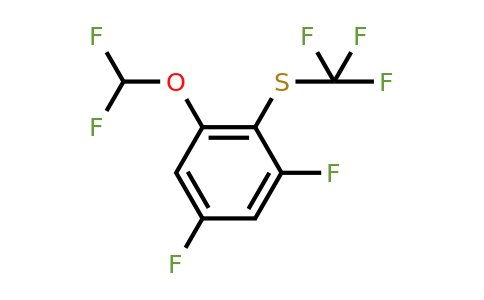 1803842-73-0 | 1,5-Difluoro-3-difluoromethoxy-2-(trifluoromethylthio)benzene
