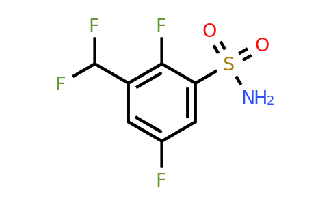 1803843-33-5 | 2,5-Difluoro-3-(difluoromethyl)benzenesulfonamide