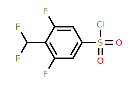 1803843-44-8 | 3,5-Difluoro-4-(difluoromethyl)benzenesulfonylchloride
