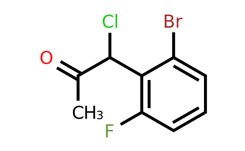 1803843-51-7 | 1-(2-Bromo-6-fluorophenyl)-1-chloropropan-2-one