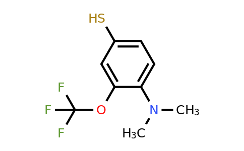 1803843-59-5 | 4-Dimethylamino-3-(trifluoromethoxy)thiophenol