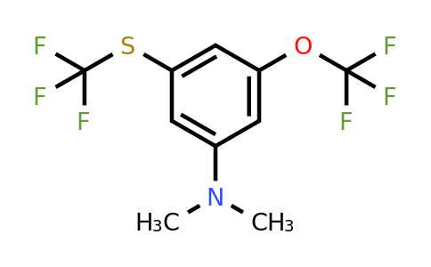 1803843-86-8 | 1-Dimethylamino-3-trifluoromethoxy-5-(trifluoromethylthio)benzene