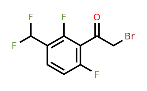 1803844-46-3 | 2',6'-Difluoro-3'-(difluoromethyl)phenacyl bromide