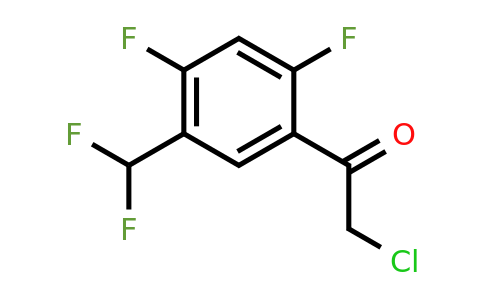 1803844-50-9 | 2',4'-Difluoro-5'-(difluoromethyl)phenacyl chloride