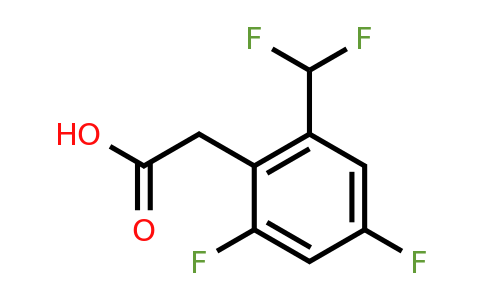 1803845-66-0 | 2,4-Difluoro-6-(difluoromethyl)phenylacetic acid