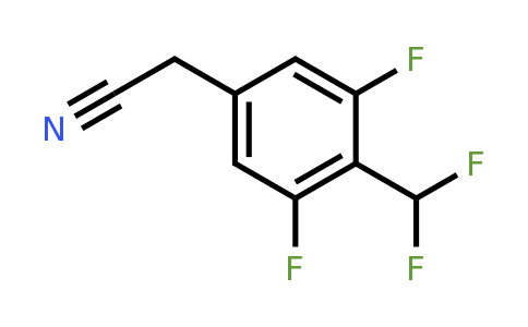 1803845-87-5 | 3,5-Difluoro-4-(difluoromethyl)phenylacetonitrile