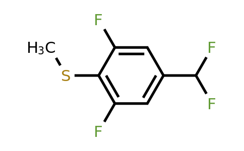 1803846-01-6 | 2,6-Difluoro-4-(difluoromethyl)thioanisole