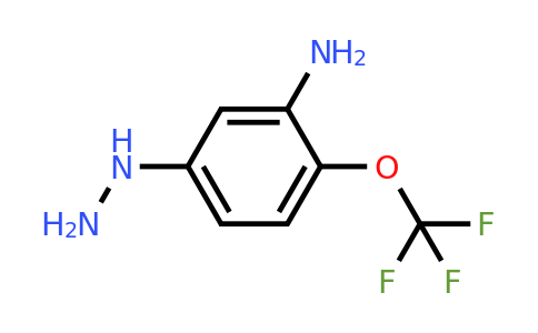 1803846-44-7 | 5-Hydrazinyl-2-(trifluoromethoxy)aniline