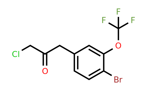 1803846-59-4 | 1-(4-Bromo-3-(trifluoromethoxy)phenyl)-3-chloropropan-2-one