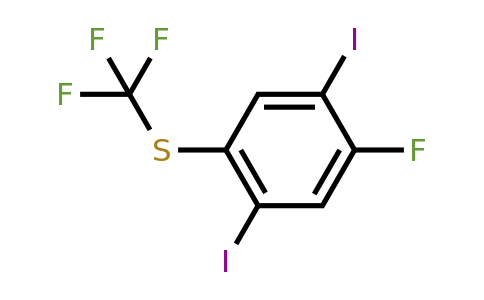 1803847-75-7 | 1,4-Diiodo-2-fluoro-5-(trifluoromethylthio)benzene