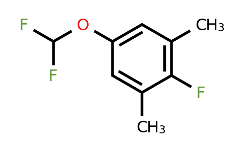 1803848-00-1 | 1-Difluoromethoxy-3,5-dimethyl-4-fluorobenzene