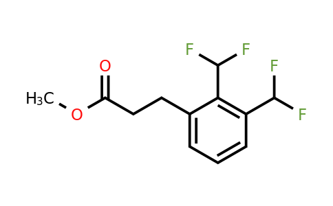 1803848-33-0 | Methyl (2,3-bis(difluoromethyl)phenyl)propanoate