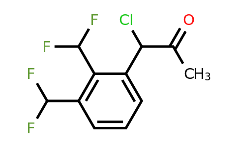 1803848-70-5 | 1-(2,3-Bis(difluoromethyl)phenyl)-1-chloropropan-2-one