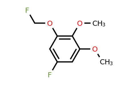 1803848-80-7 | 1,2-Dimethoxy-5-fluoro-3-(fluoromethoxy)benzene