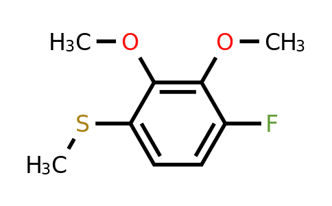 1803848-93-2 | 2,3-Dimethoxy-4-fluorothioanisole