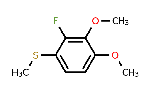 1803849-02-6 | 3,4-Dimethoxy-2-fluorothioanisole