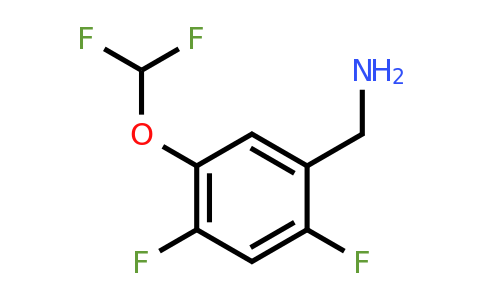 1803849-67-3 | 2,4-Difluoro-5-(difluoromethoxy)benzylamine