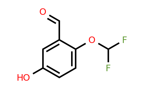 1803849-74-2 | 2-Difluoromethoxy-5-hydroxybenzaldehyde