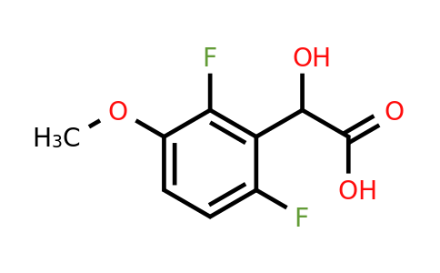 1803849-86-6 | 2,6-Difluoro-3-methoxymandelic acid