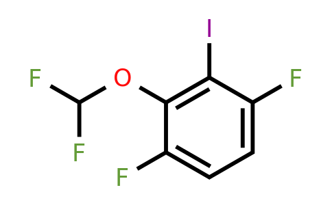 1803850-36-3 | 1,4-Difluoro-2-difluoromethoxy-3-iodobenzene