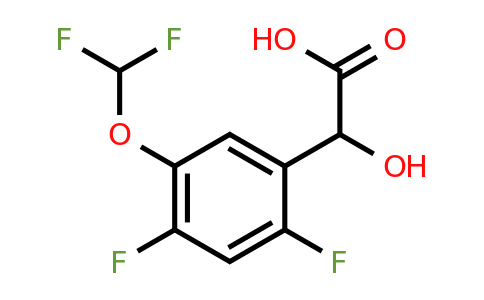 1803850-43-2 | 2,4-Difluoro-5-(difluoromethoxy)mandelic acid
