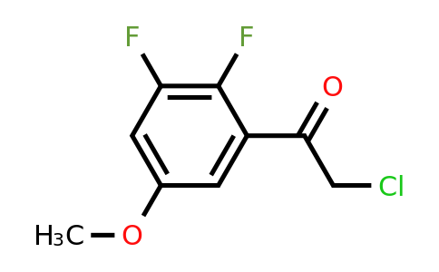 1803850-44-3 | 2',3'-Difluoro-5'-methoxyphenacyl chloride