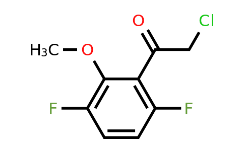 1803850-49-8 | 3',6'-Difluoro-2'-methoxyphenacyl chloride