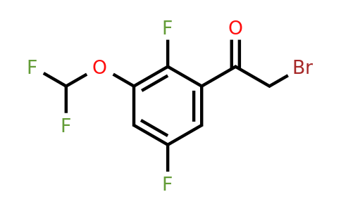 1803850-59-0 | 2',5'-Difluoro-3'-(difluoromethoxy)phenacyl bromide