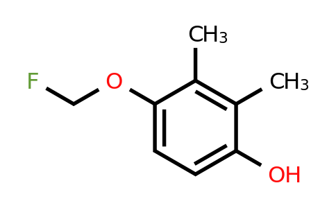 1803850-63-6 | 2,3-Dimethyl-4-(fluoromethoxy)phenol