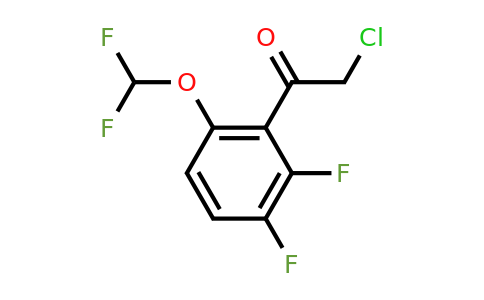 1803850-65-8 | 2',3'-Difluoro-6'-(difluoromethoxy)phenacyl chloride