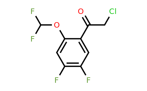 1803850-73-8 | 4',5'-Difluoro-2'-(difluoromethoxy)phenacyl chloride