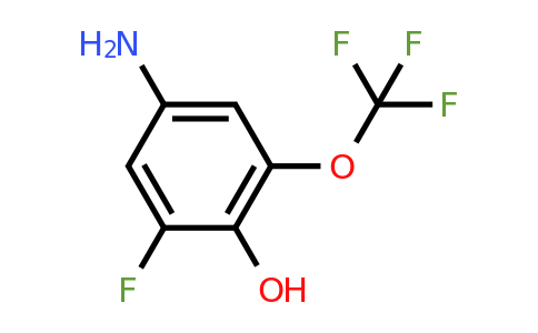 1803850-74-9 | 3-Fluoro-4-hydroxy-5-(trifluoromethoxy)aniline