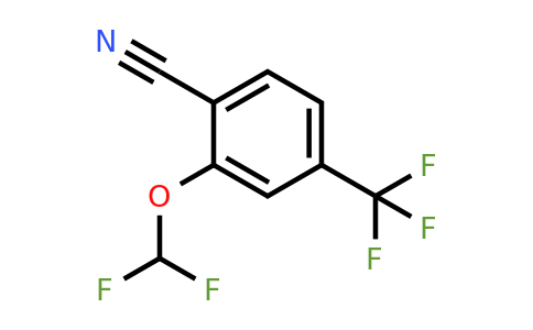 1803850-79-4 | 2-Difluoromethoxy-4-(trifluoromethyl)benzonitrile