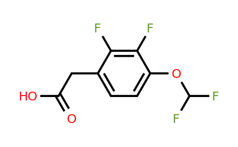 1803850-80-7 | 2,3-Difluoro-4-(difluoromethoxy)phenylacetic acid