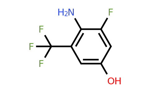 1803850-97-6 | 2-Fluoro-4-hydroxy-6-(trifluoromethyl)aniline