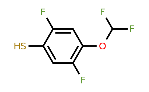 1803851-27-5 | 2,5-Difluoro-4-(difluoromethoxy)thiophenol