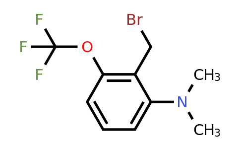 1803851-28-6 | 2-Dimethylamino-6-(trifluoromethoxy)benzylbromide