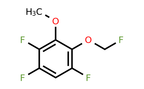 1803851-81-1 | 2-Fluoromethoxy-3,5,6-trifluoroanisole
