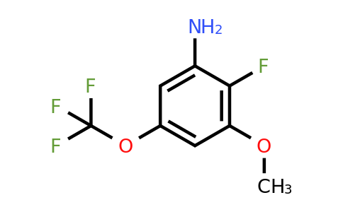 1803851-87-7 | 2-Fluoro-3-methoxy-5-(trifluoromethoxy)aniline
