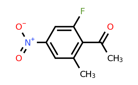 1803852-19-8 | 2'-Fluoro-6'-methyl-4'-nitroacetophenone
