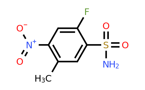 1803852-42-7 | 2-Fluoro-5-methyl-4-nitrobenzenesulfonamide