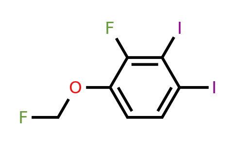 1803853-00-0 | 1,2-Diiodo-3-fluoro-4-(fluoromethoxy)benzene