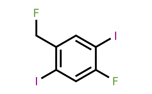 1803853-13-5 | 1,4-Diiodo-2-fluoro-5-(fluoromethyl)benzene