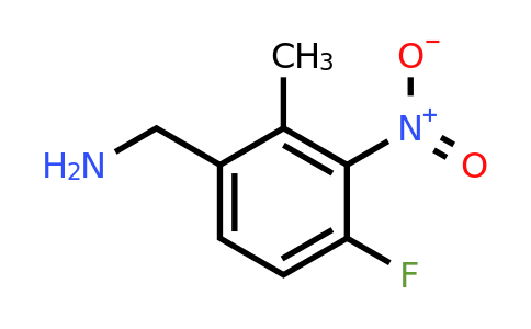 1803853-15-7 | 4-Fluoro-2-methyl-3-nitrobenzylamine